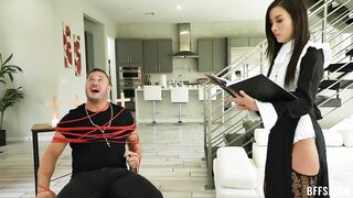 Three Horny Nuns Fuck the Devil Out of Him - Selena Love, Natalie Brooks, Fiona Frost