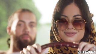 Milfy - Daisy Fuentes - Hotwife Rides Huge Cock While Hubby Watches