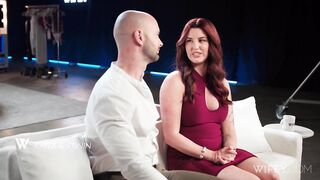 Kayla Summers- Curvy Redhead Gets Tag Teamed