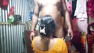 Hot aunty doggy style sex