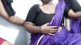 Stepson break up his lover, then Stepmom convinced and seducing hot conversation amazing sex