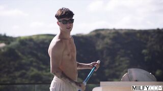 Laura Bentley - Blonde MILF Cant Resist Pool Boys Cock 18 06 2025