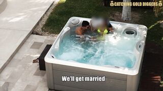 SUPER HOT Venezuelan MODEL Gets Fucked In The Jacuzzi & The Shower