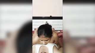 Cute English Teacher Latika Mam Hot Riding Sex with Principal