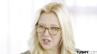 Samantha Rone is a hot blonde who does anal sex