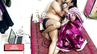Indian Desi Kavita Fuck with Brother in law's son because her husband not at home and she want lot of sex