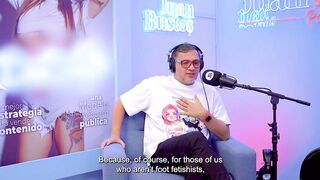 Callmemarie can't stop: Endless squirt imagining her dirtiest fantasy: human centipede.