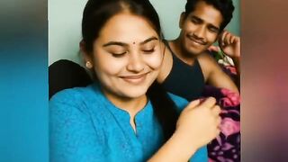 indian Desi Village Beautiful Stepsister And Stepbrother Lovely Bed Romance Kiss By -Snapchat143