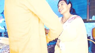 Your kitchen slim boy girl enjoys herself in audio sex