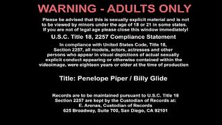 Penelope Piper Fucking In The Couch With Her Big Tits - Billy Glide