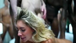 Blonde Gangbang - Bonnie Blue