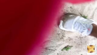 Pam, the bombshell blonde, gets blown away by a beautiful cock!