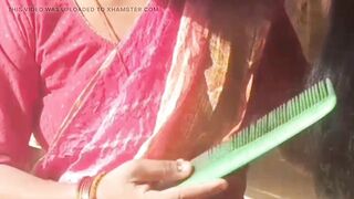 Oh yes Beautiful and cute bhabhi ji first desi village style Mein entry full romantic seen