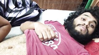 Step mom doing blow job to step son, Step mom hot blow job with step son