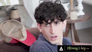 MOMMY'S BOY - Busty Stepmom Lauren Phillips Gives You A Titty Job Before Letting You Cum On Her Pussy