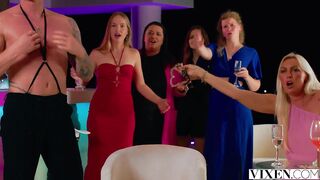 Nicole Ari And Margo Von Teese Misbehaving Beauties Turn Bachelor Party Into Crazy Foursome - Vixen