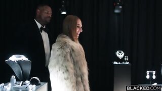 Natural Curvy BBC-Goddess Angel Devours Cock