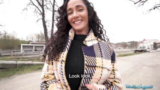 This big ass big tits Latina did not mind I had a camera! - Public Agent