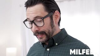 Hot MILF Step Mom Brandi Love Having a Rough Orgasm