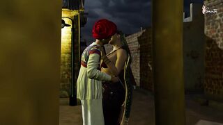 Village headman fucks Savita Bhabhi's tight pussy in a public field - Savita Bhabhi's Business Deal