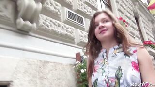 GERMAN SCOUT - First Time ANAL for 18yr