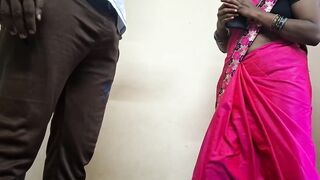 Tamil Indian Wife seduces loan agent and fucks him