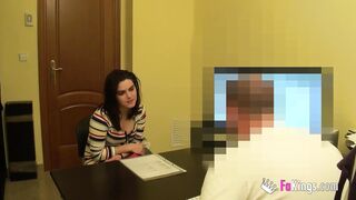 Patricia has a giant clit, almost as big as a dick!