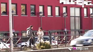 You want to ve famous, Katia? You'll have to suck my dick first