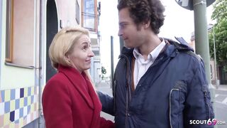 GERMAN SCOUT - ANOREXIC MILF DELIA TALK TO CHEATING ASS FUCK AT PUBLIC AGENT CASTING