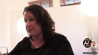 UK Bareback Casting Couch Slut Fisted, Squirts and gets DP