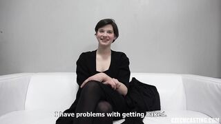 18 Yo Shy Anna - First Blowjob And Second Sex In Her Life !!! (8153)