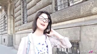 GERMAN SCOUT - Teen Sara Talk to Deep Anal Casting