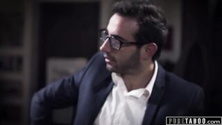 PURE TABOO Struggling Actress Abigail Mac Pressured Into 3-Way at Casting