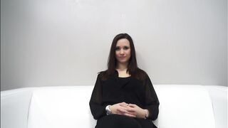 Amateur Monika Gets Banged At The Casting