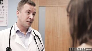 PURE TABOO Nympho Lexi Luna Cheats On Husband Under His Nose With A Double Creampie - Part 2