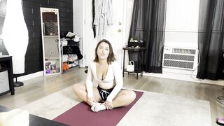 Casting Curvy: "WTF Bro!?" Caught my slim thick Step Sis masturbating and convinced her to fuck me