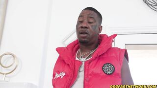 DOGFART - "I Can Handle ANY Situation"- Big Tittied Comedian Takes On 2 HUGE Cocks