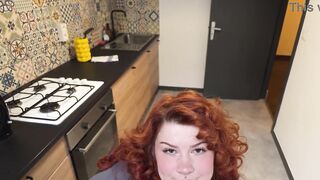 your wife is such a bore lets fuck in her kitchen