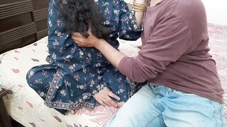 told her about her husband's sex power because she very upset and solve the problem