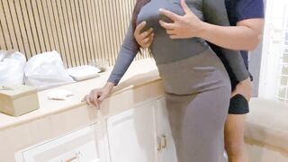 Plump mother-in-law in the ass of obscene son-in-law