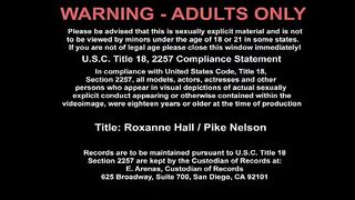 Roxanne Hall Fucking In The Couch With Her Big Tits