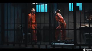 Blonde Pranked In Mixed Prison - Veronica Leal Time Stop Freeze Fucked