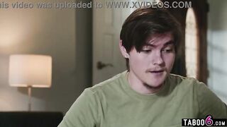 MILF stepsister Charlotte Sins camming caught by stepbrother