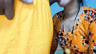 Indian college girl gets fucked by stepbrother after coming home from college, video caught