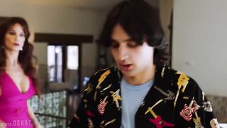 stepmom, stepson, mature