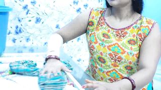 We found out and fucked our maid in desi style with Hindi audio