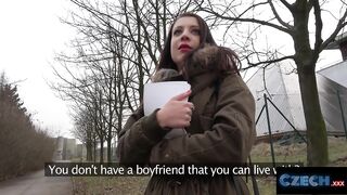 CZECH XXX - Real Sex - Real Outdoor Location - This is PUBLIC SEX