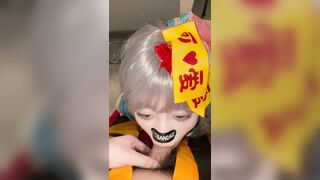 万圣节带回家的小僵尸