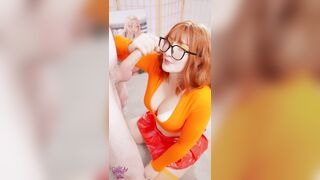 VELMA gives the Sloppiest Blowjob