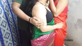 Best Indian Desi Threesome Sex Video.